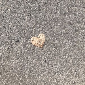 Crushed Leaf Heart